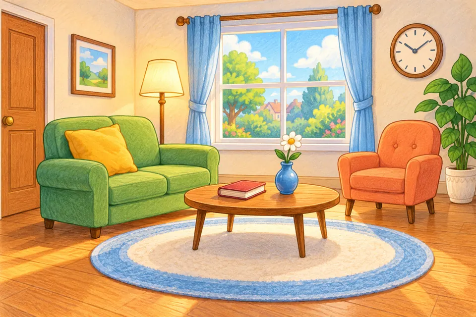 At Home: an illustrated word search and picture hunt